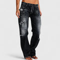 Delaney | Robuuste Wijde Jeans