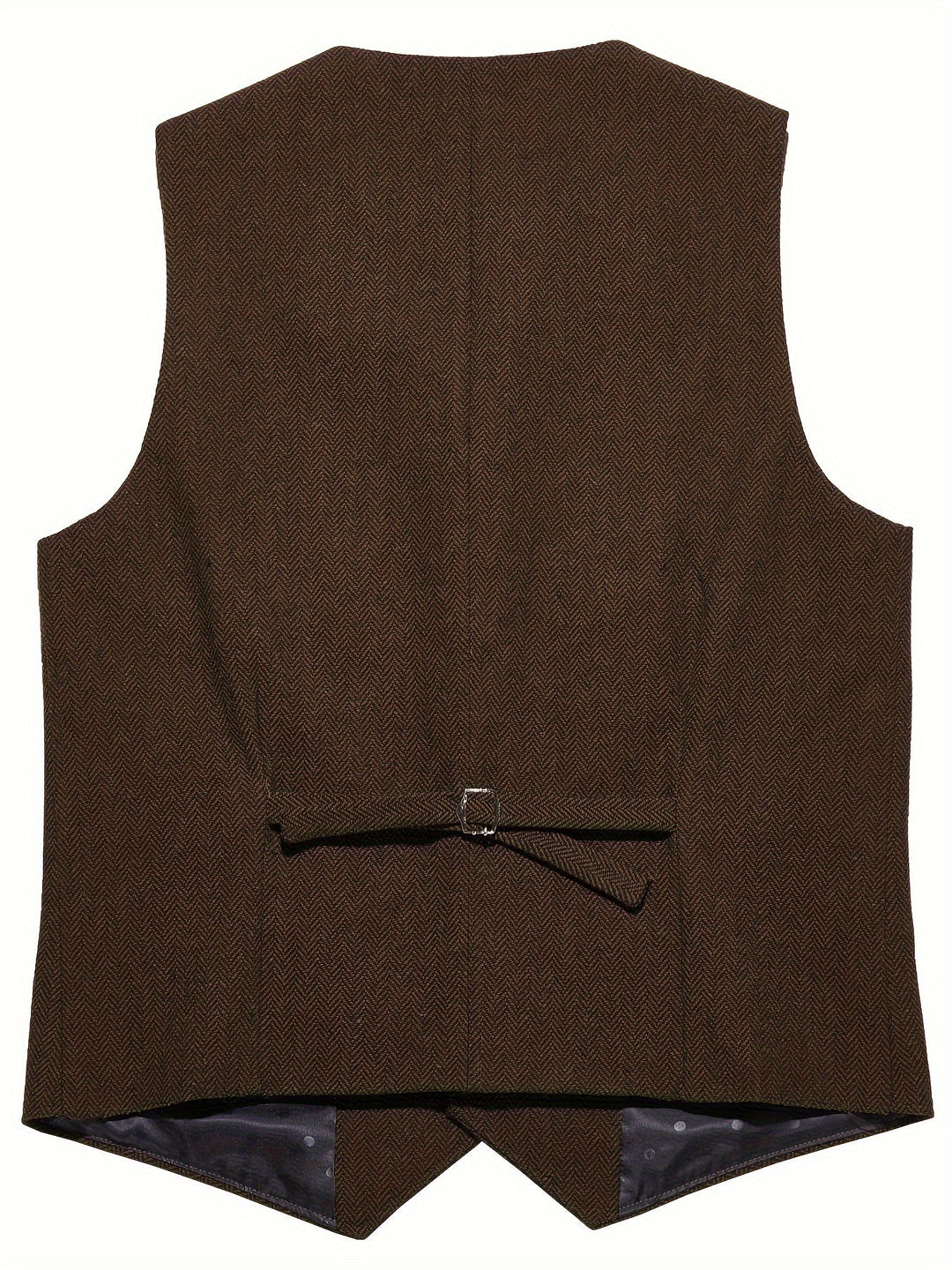 Byron | Verfijnde Haringbone Gilet