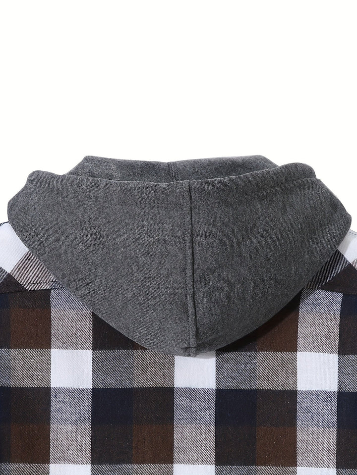 Braxton | Geruite Hoodie Shirt