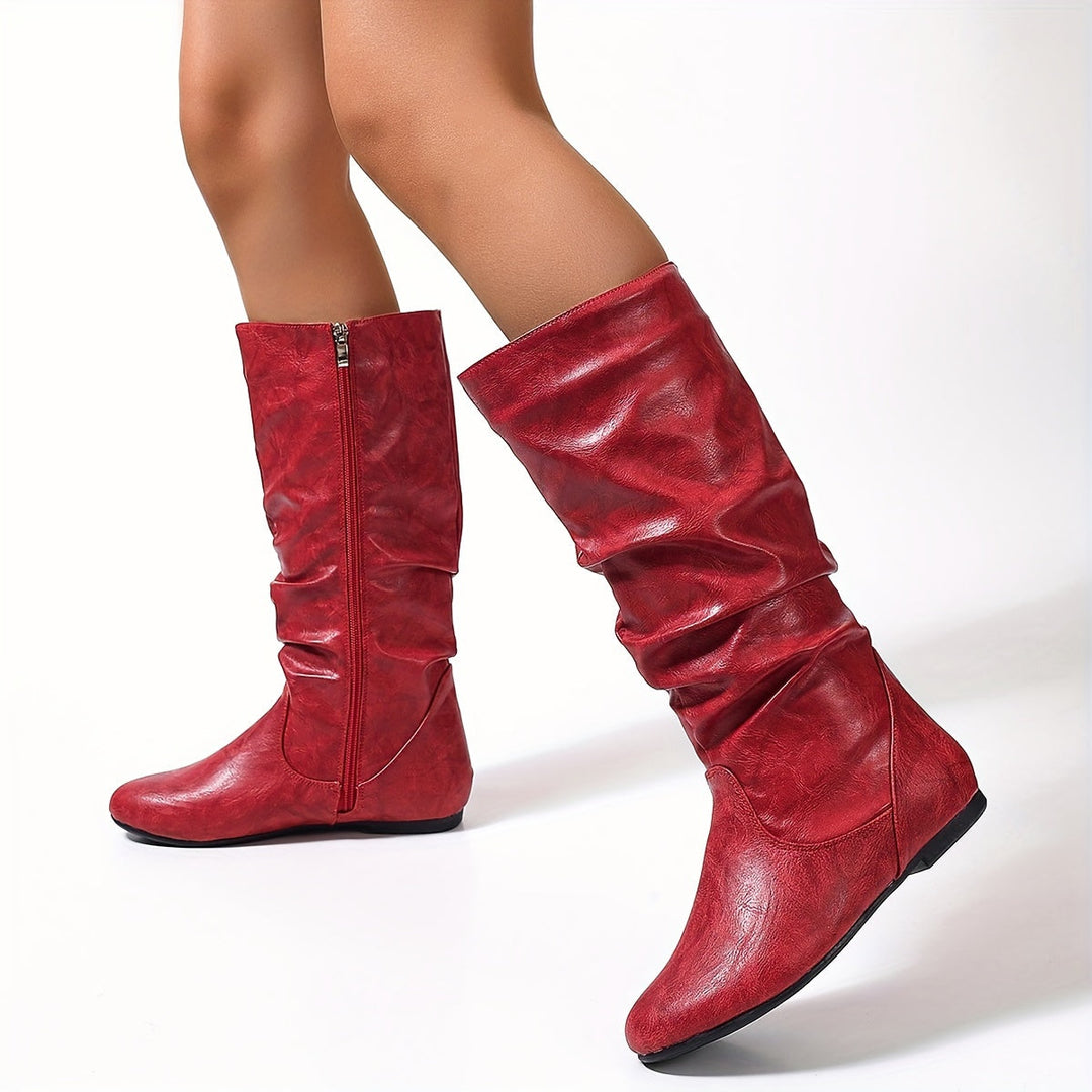 Maureen | Slouch Mid-Calf Boots