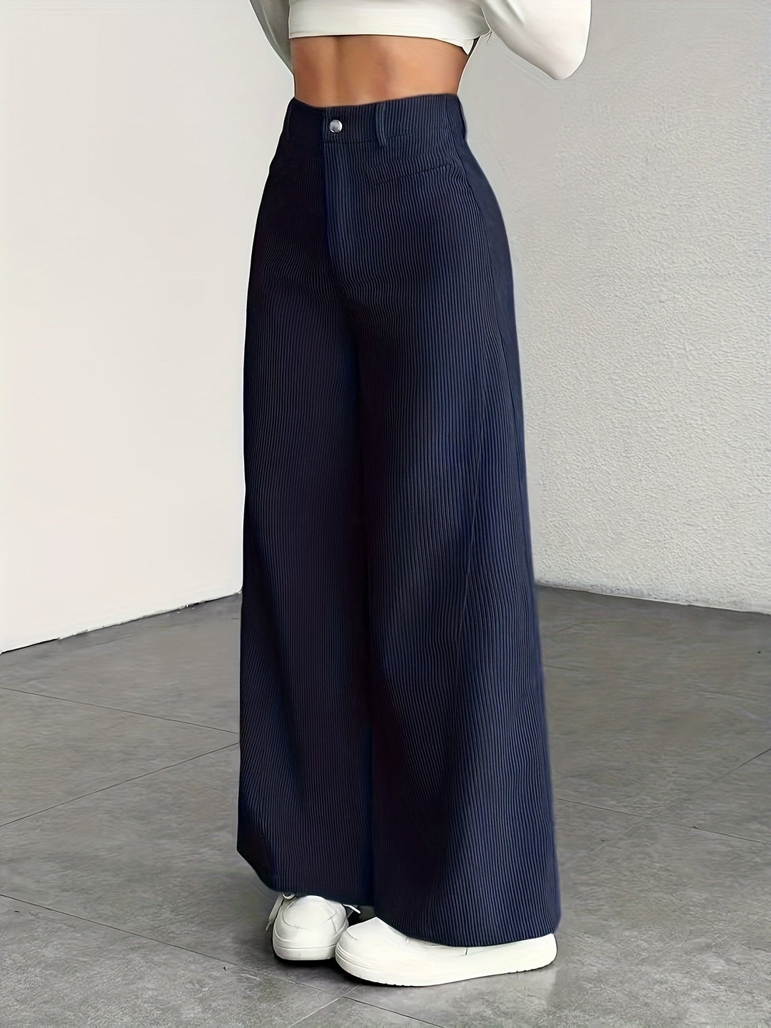 Kimberly | Hoge Taille Wijde Pantalon