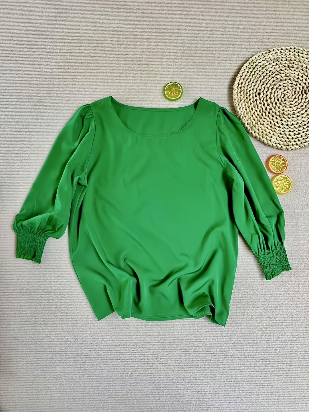 Ellen | Blouse met Pofmouwen