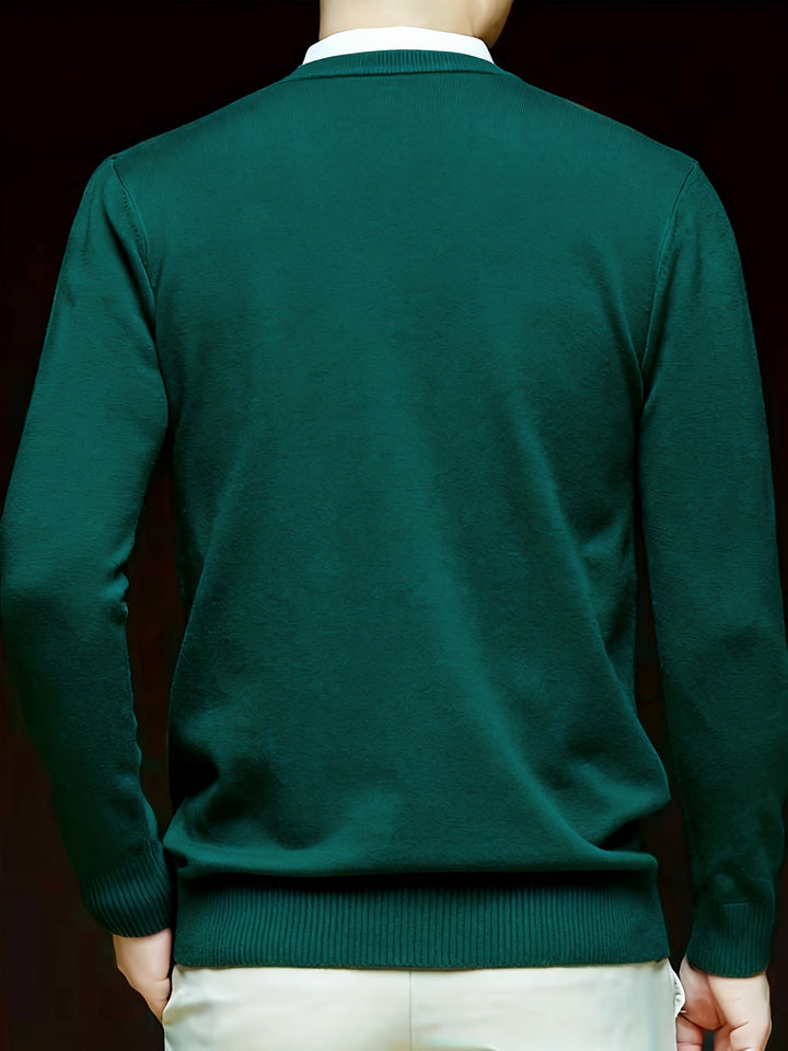 Emory | Klassieke V-hals Pullover