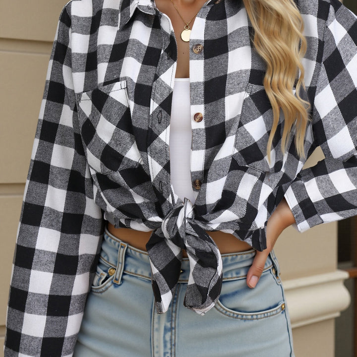 Everly | Ontspannen Buffalo Check Shirt
