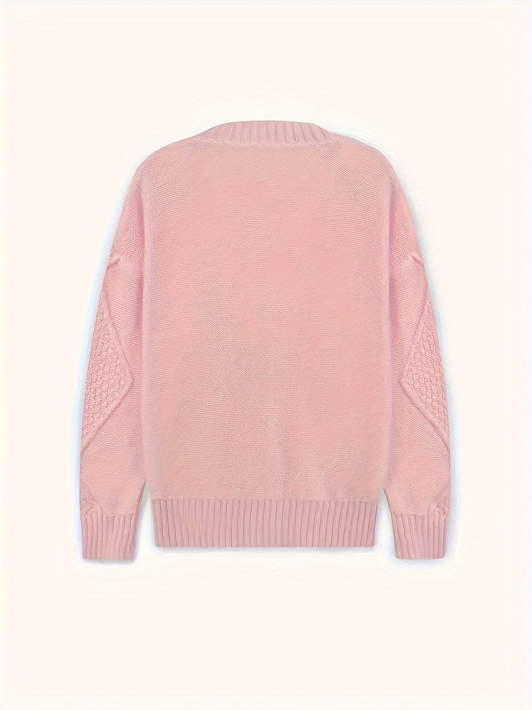 Lucinda | Gezellige Kabelgebreide Knopen Cardigan