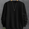 Thatcher | Textured Crew Neck Sweatshirt