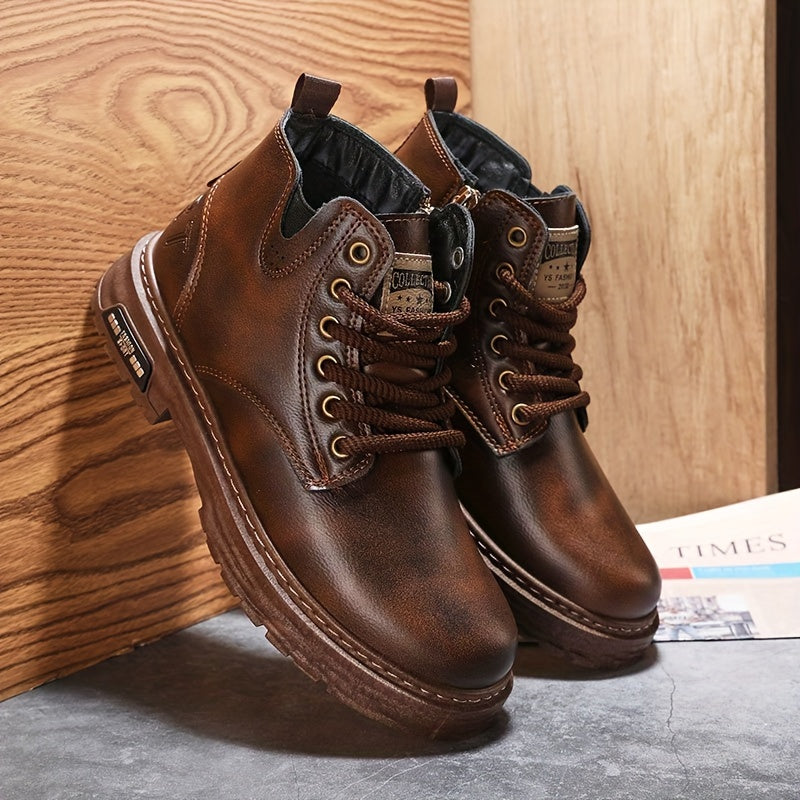 Duncan | Robuuste Hoge Veterboots