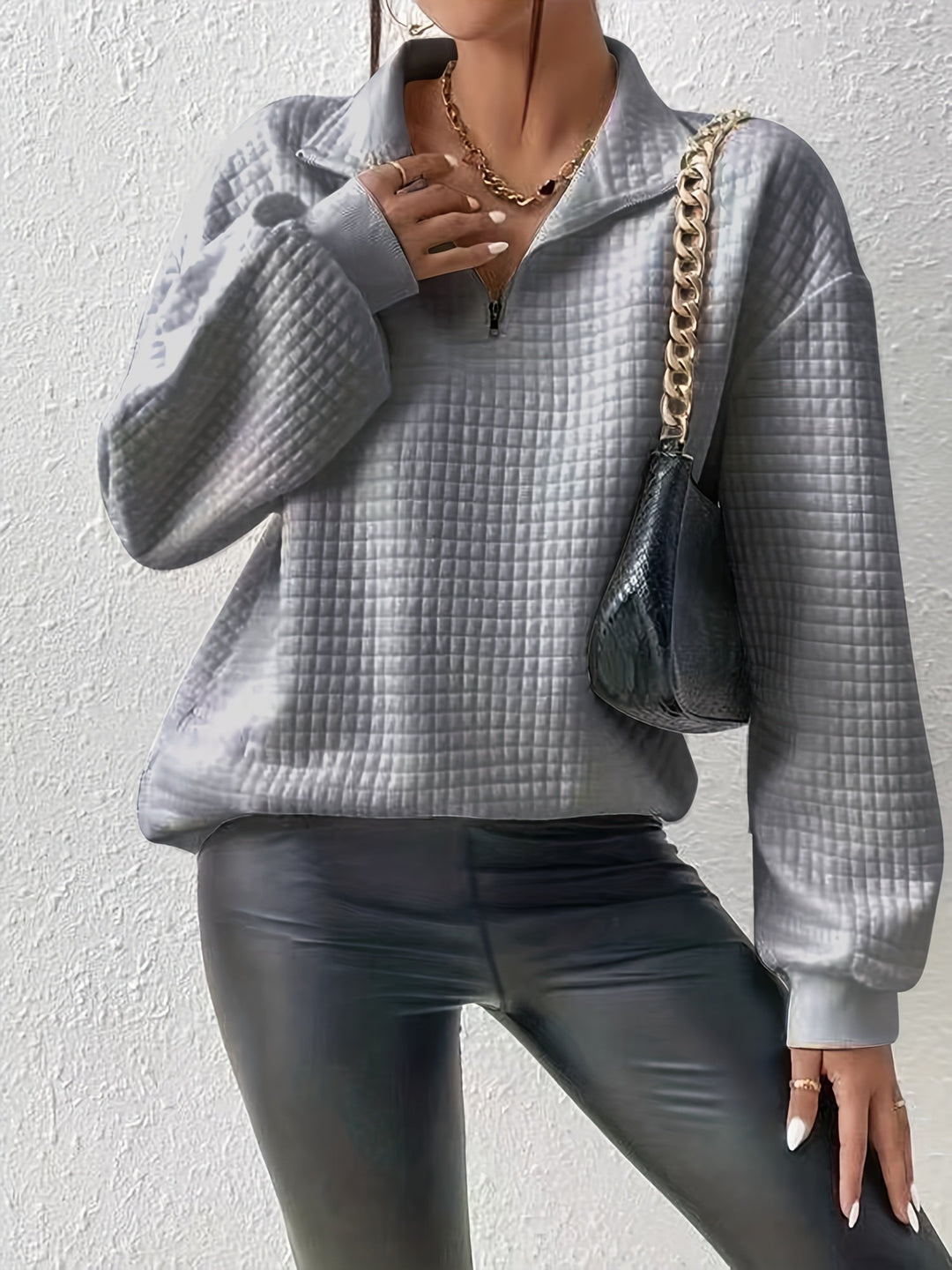 Susanna | Ontspannen Quarter-Zip Pullover