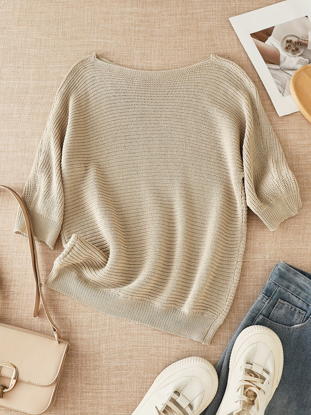 Lena | Ontspannen Open-Knit Sweater