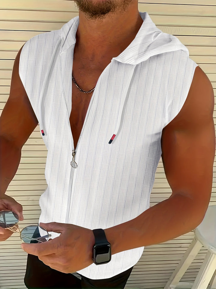 Rhett | Hooded Zip Tanktop
