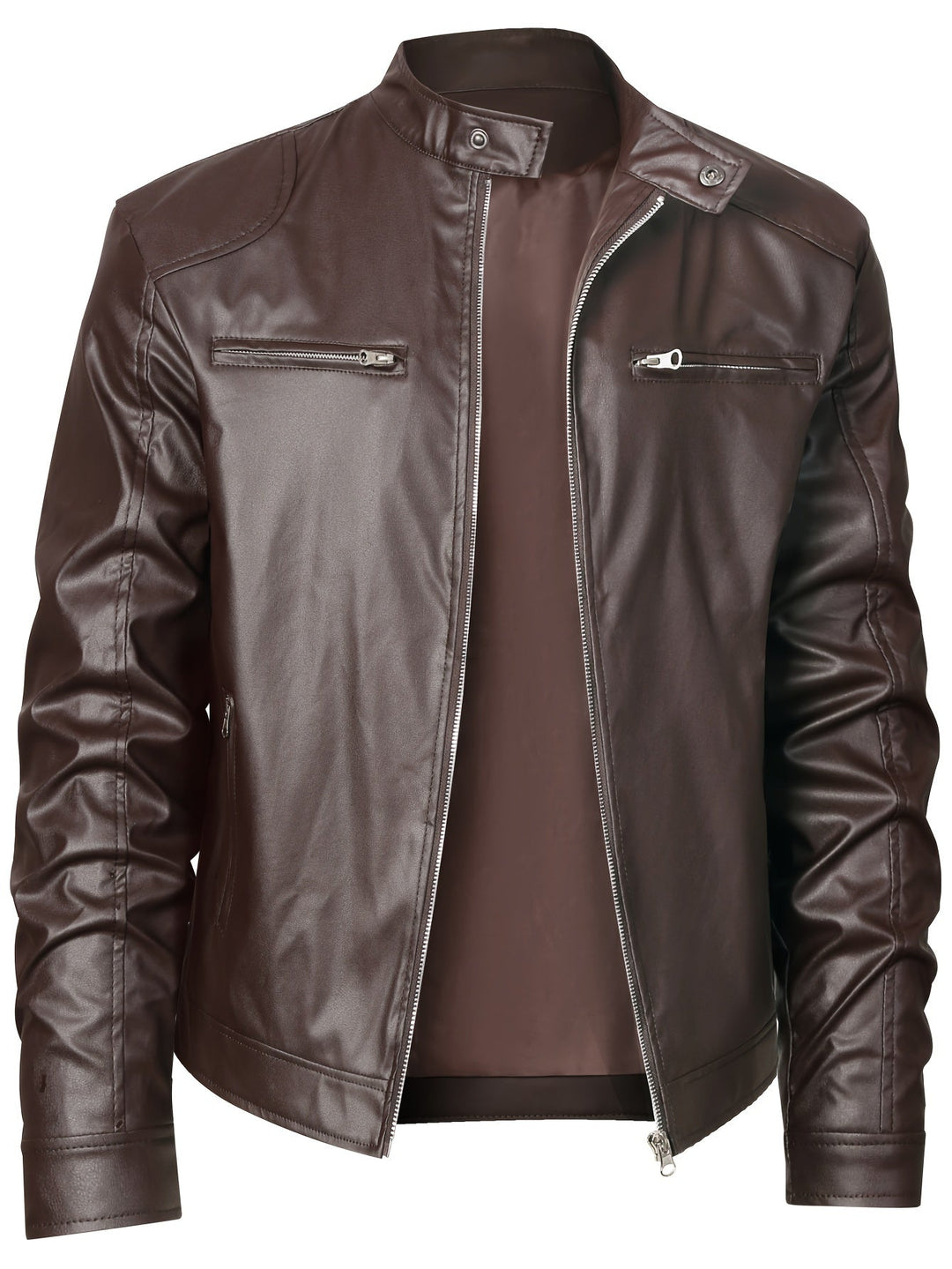 Romeins | Staande Kraag Moto Jack