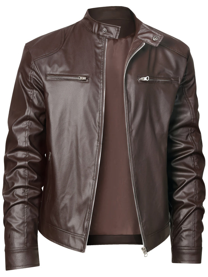 Romeins | Staande Kraag Moto Jack