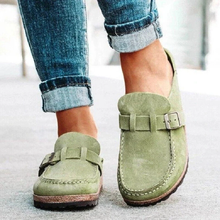 Lauren | Lage Hak Gesp Loafers