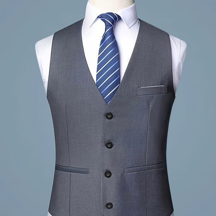 Victor | Op Maat Gemaakt V-Hals Vest