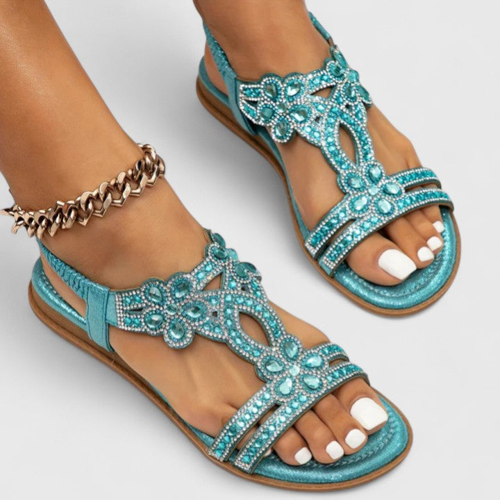 Rebecca | Elegante Orthopedische Beads Sandalen