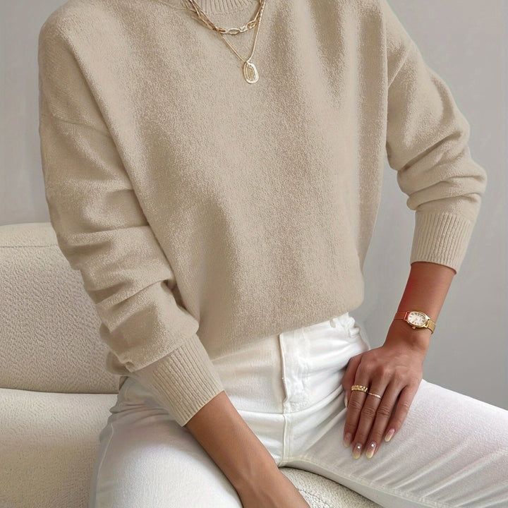 Lorelei | Verfijnde Mock Neck Trui