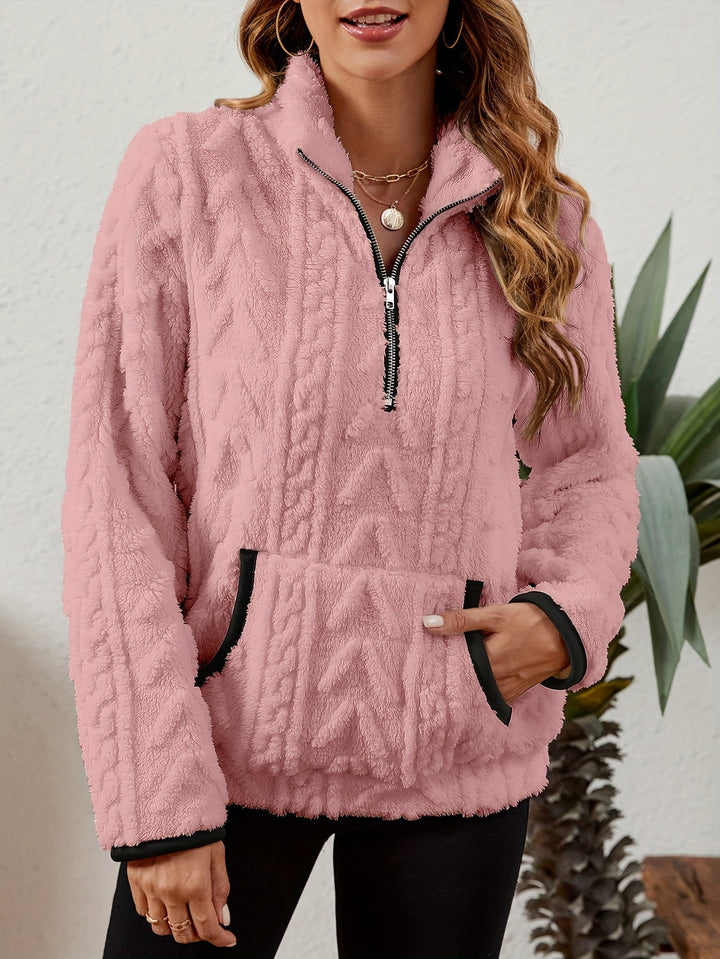 Delilah | Gezellige Half-Zip Pullover