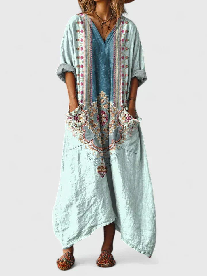 Aurora | Elegante Oversize Pocket Dress