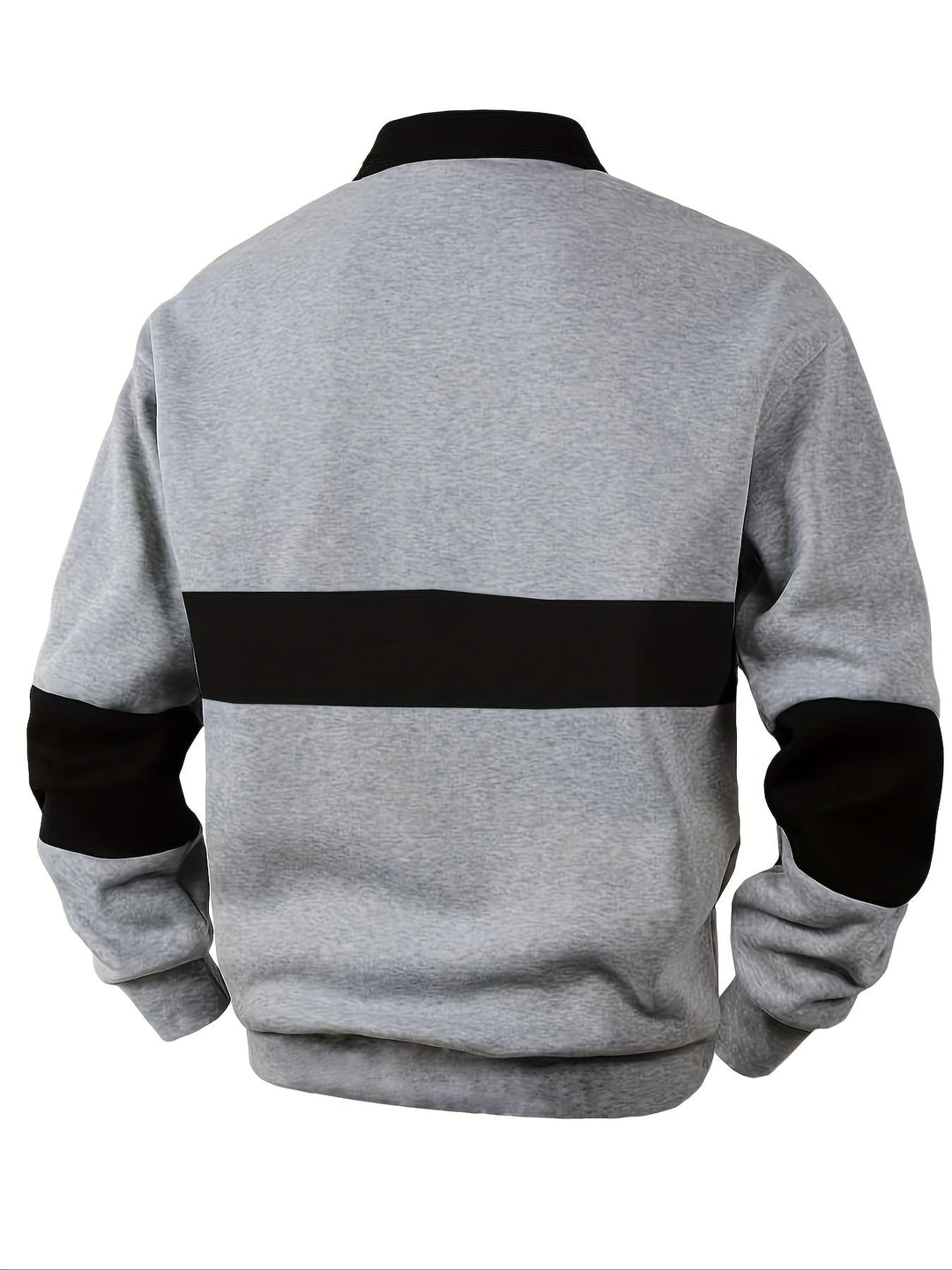 Grayson | Kleur-Block Lange Mouw Polo Shirt