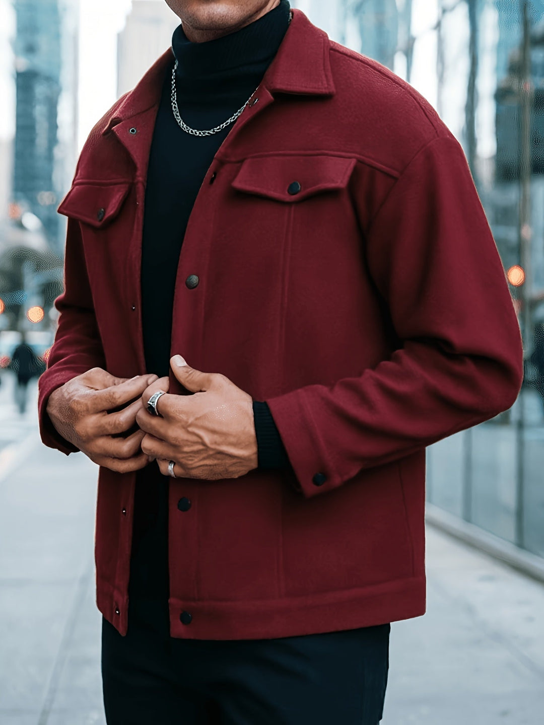 Hugh | Verfijnde Utility Jacket