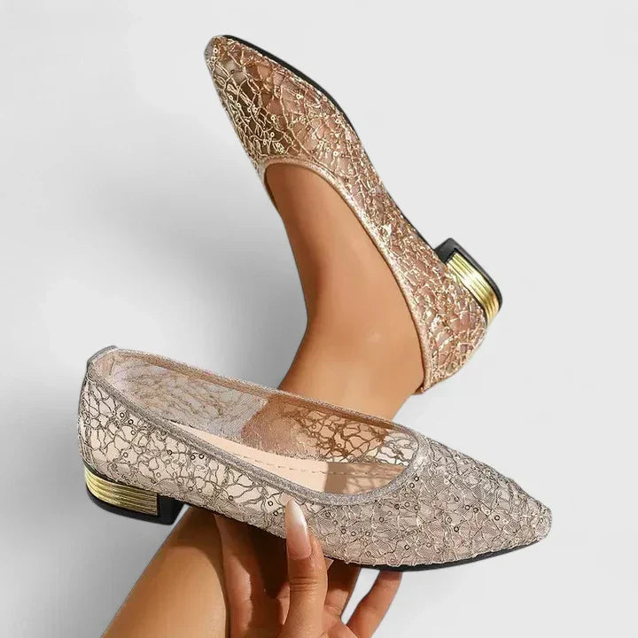 Cassidy | Elegante Puntige Ballerina&
