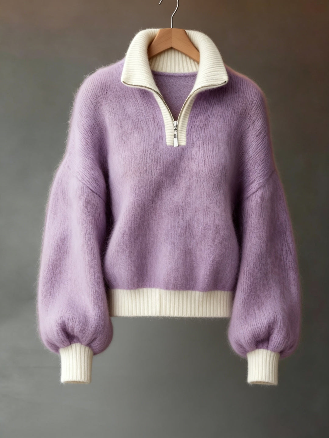Cecily | Ontspannen Half-Zip Trui