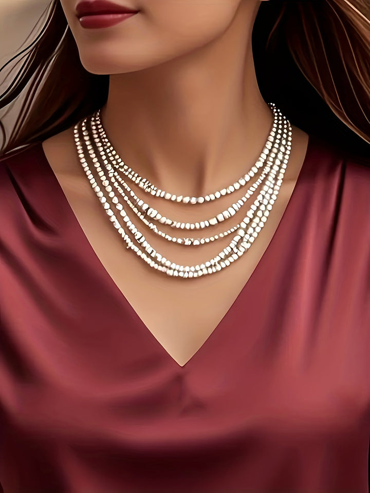 Estelle | Gedrapeerde V-Hals Blouse