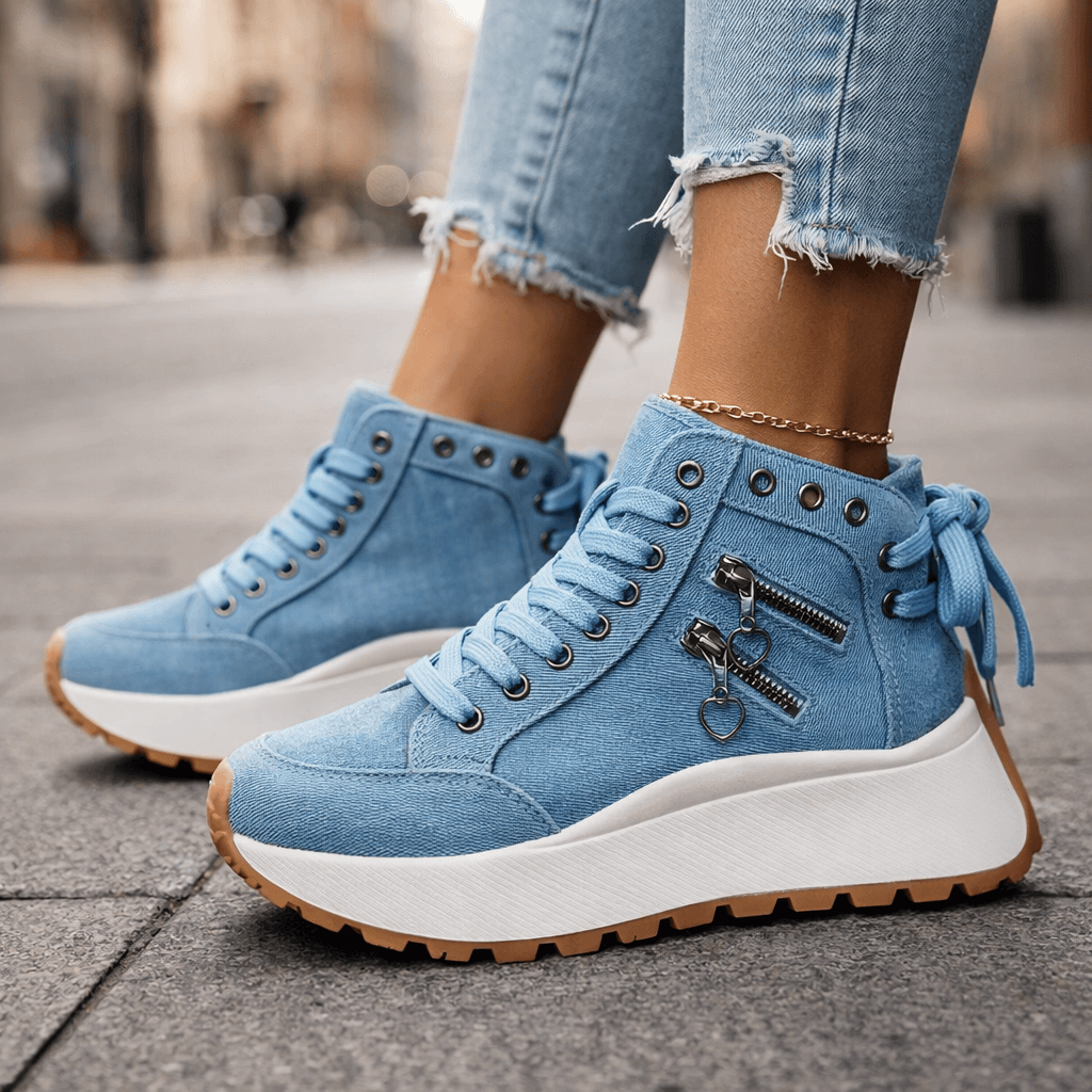 Saylor | Premium Hoge Snit Veterschoenen