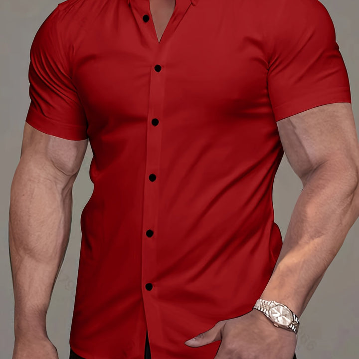 Weston | Verfijnde Korte Mouwen Shirt