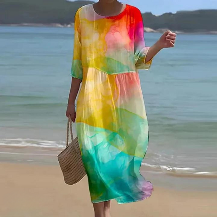 Miranda | Elegante Bloemen Zomerjurk