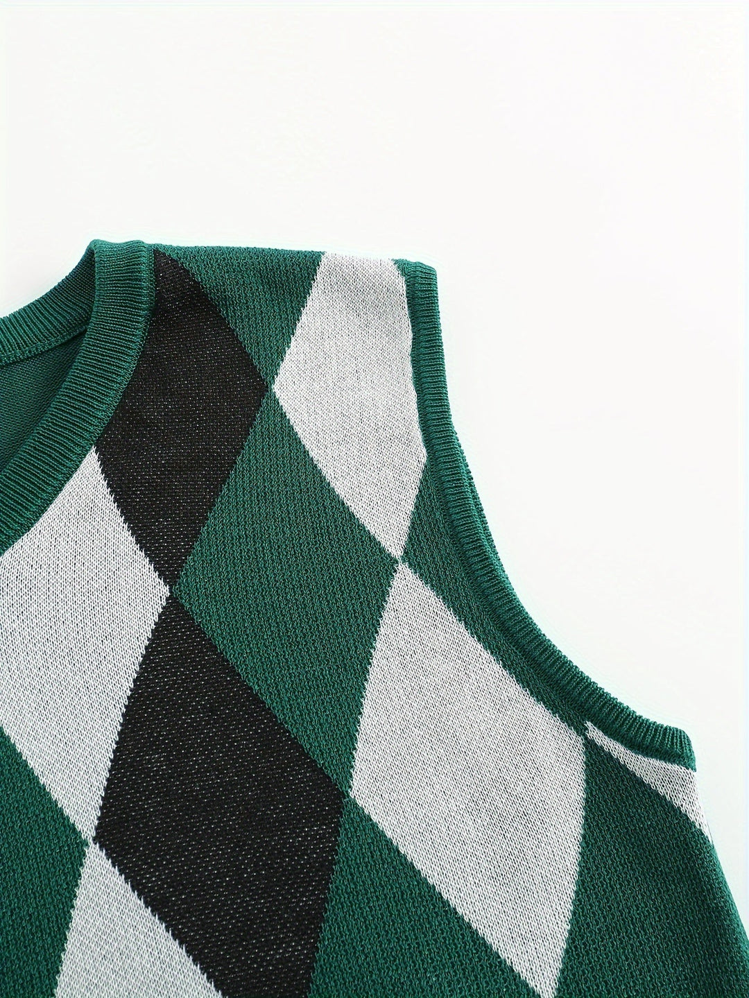 Chandler | Klassieke Argyle Trui Vest