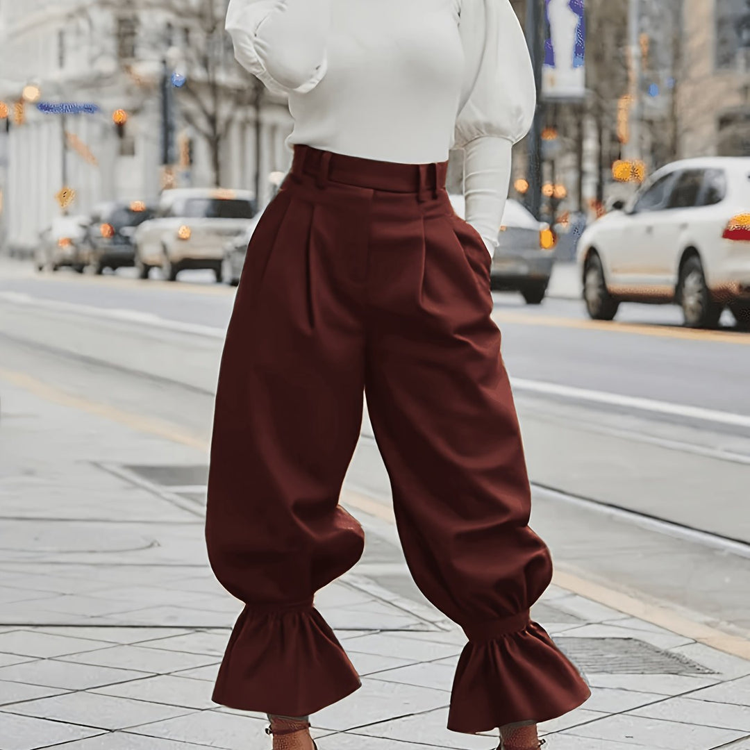 Maren | Rimpelzoom Wijde Pantalon