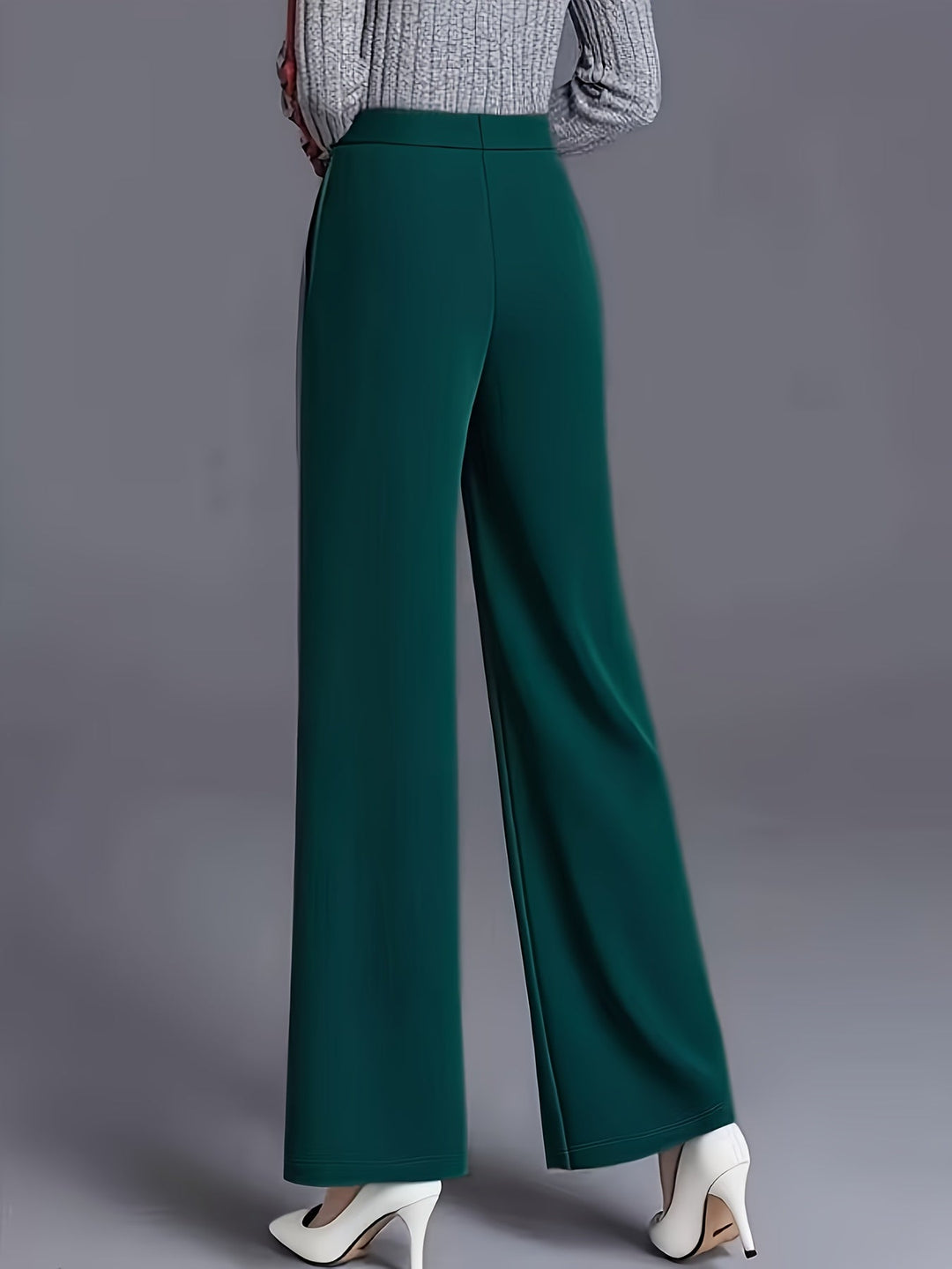 Claudia | Hoge Taille Wijde Pantalon