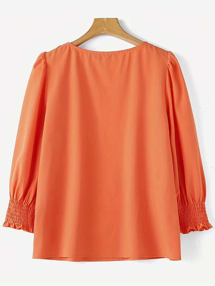 Ellen | Blouse met Pofmouwen