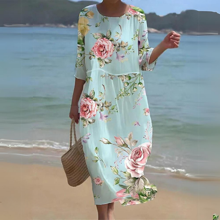 Miranda | Elegante Bloemen Zomerjurk