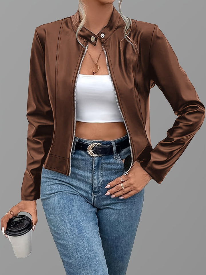 Rosaline | Strakke Zip-Up Jacket