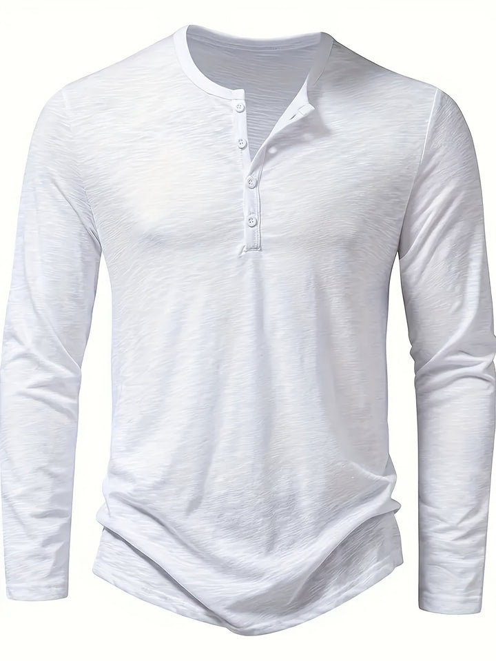 Dalton | Klassieke Knopsluiting Henley