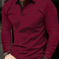 Dalton | Verfijnde Lange Mouwen Polo Shirt