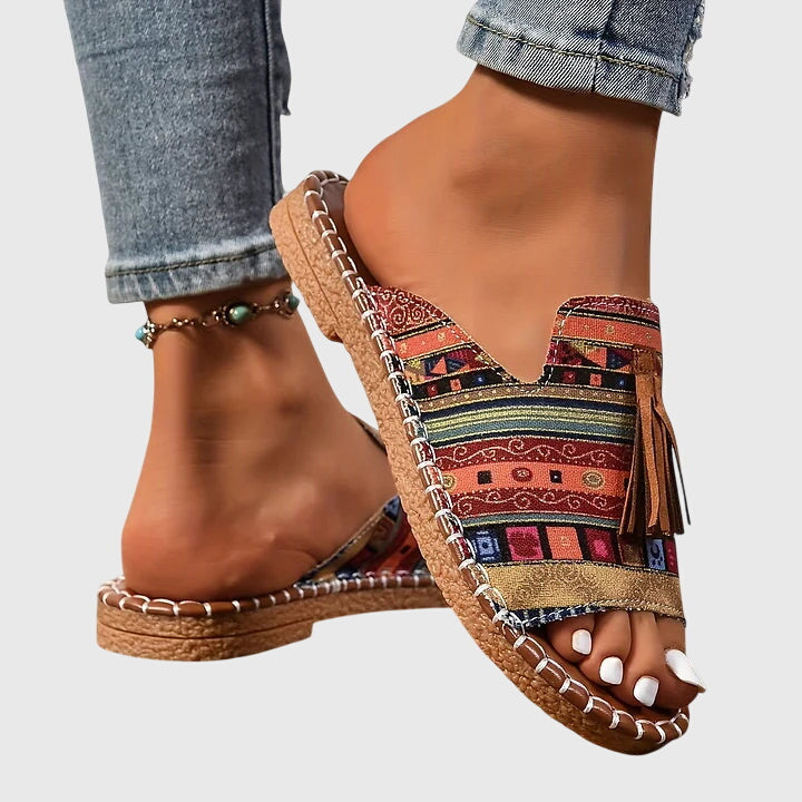 Claire | Stijlvolle Gekleurde Orthopedische Sandalen