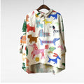 Deanna | Casual Lange Mouwen Gedrukte Blouse