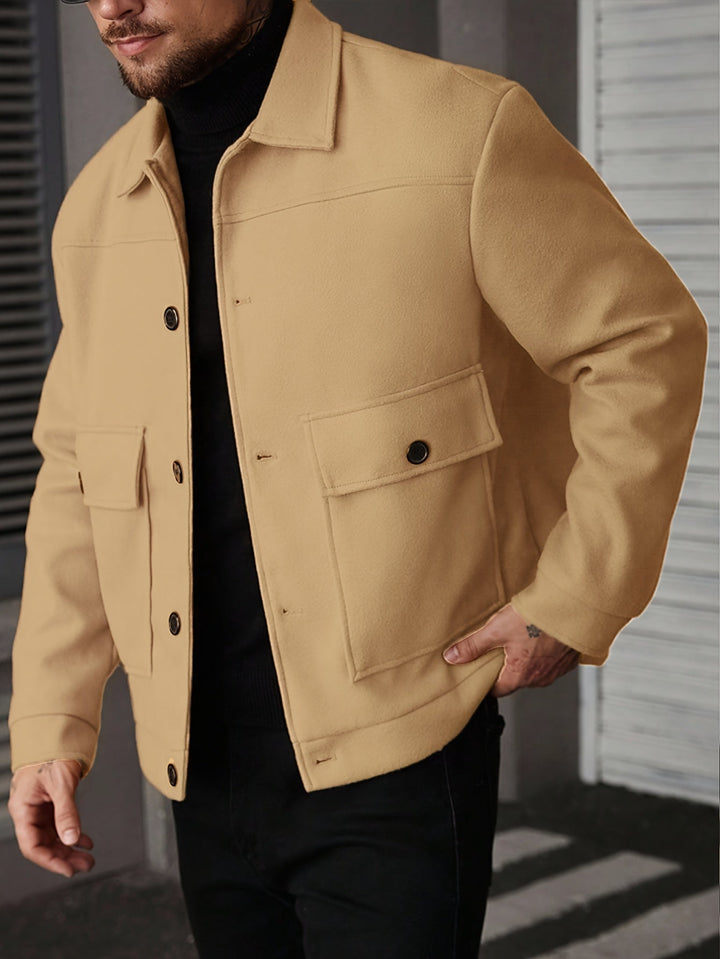 Donovan | Gestructureerde Utility Jacket
