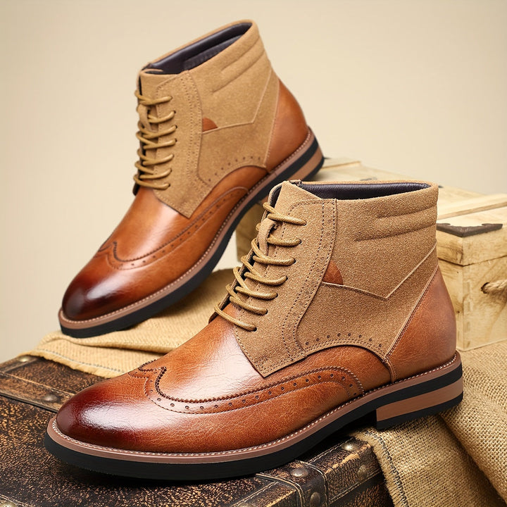 Roland | Classic Wingtip Enkellaarzen