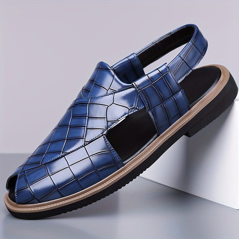 Malcolm | Geweven-Stijl Comfort Sandalen