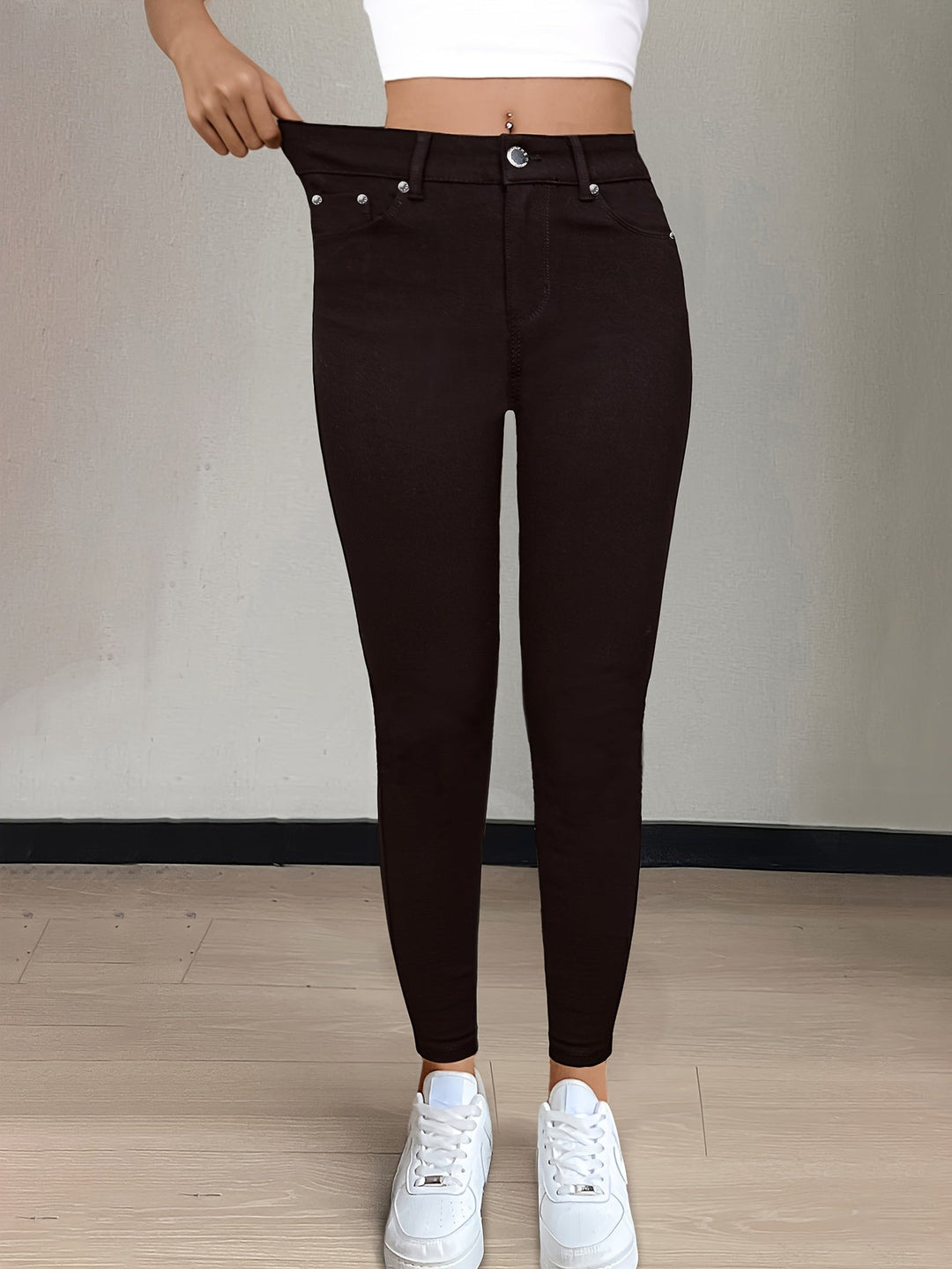 Sylvie | Hoge Taille Skinny Jeans