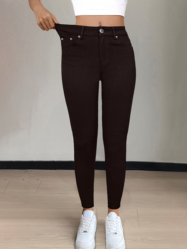 Sylvie | Hoge Taille Skinny Jeans