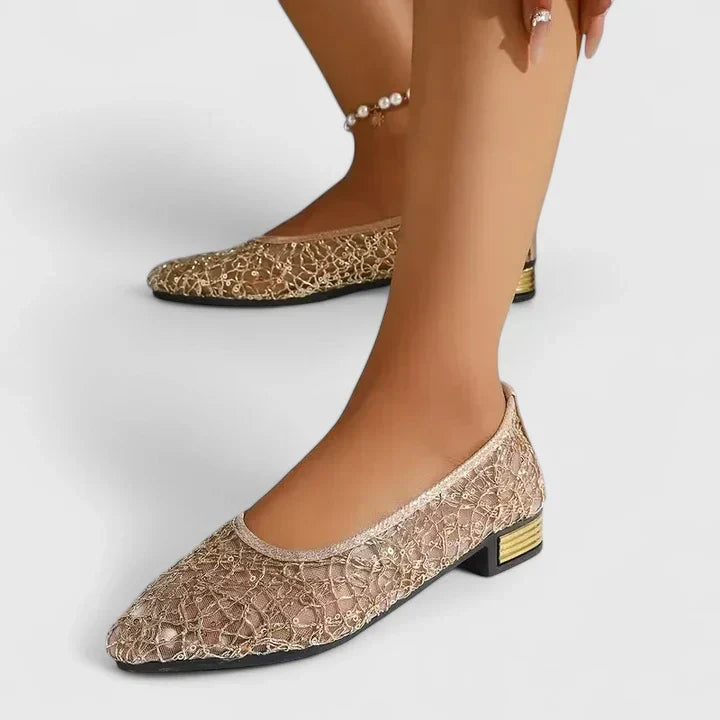 Cassidy | Elegante Puntige Ballerina&