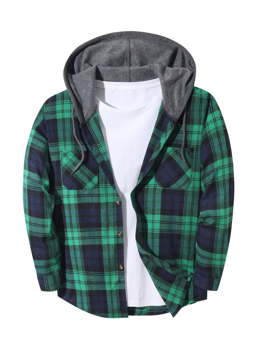 Braxton | Geruite Hoodie Shirt