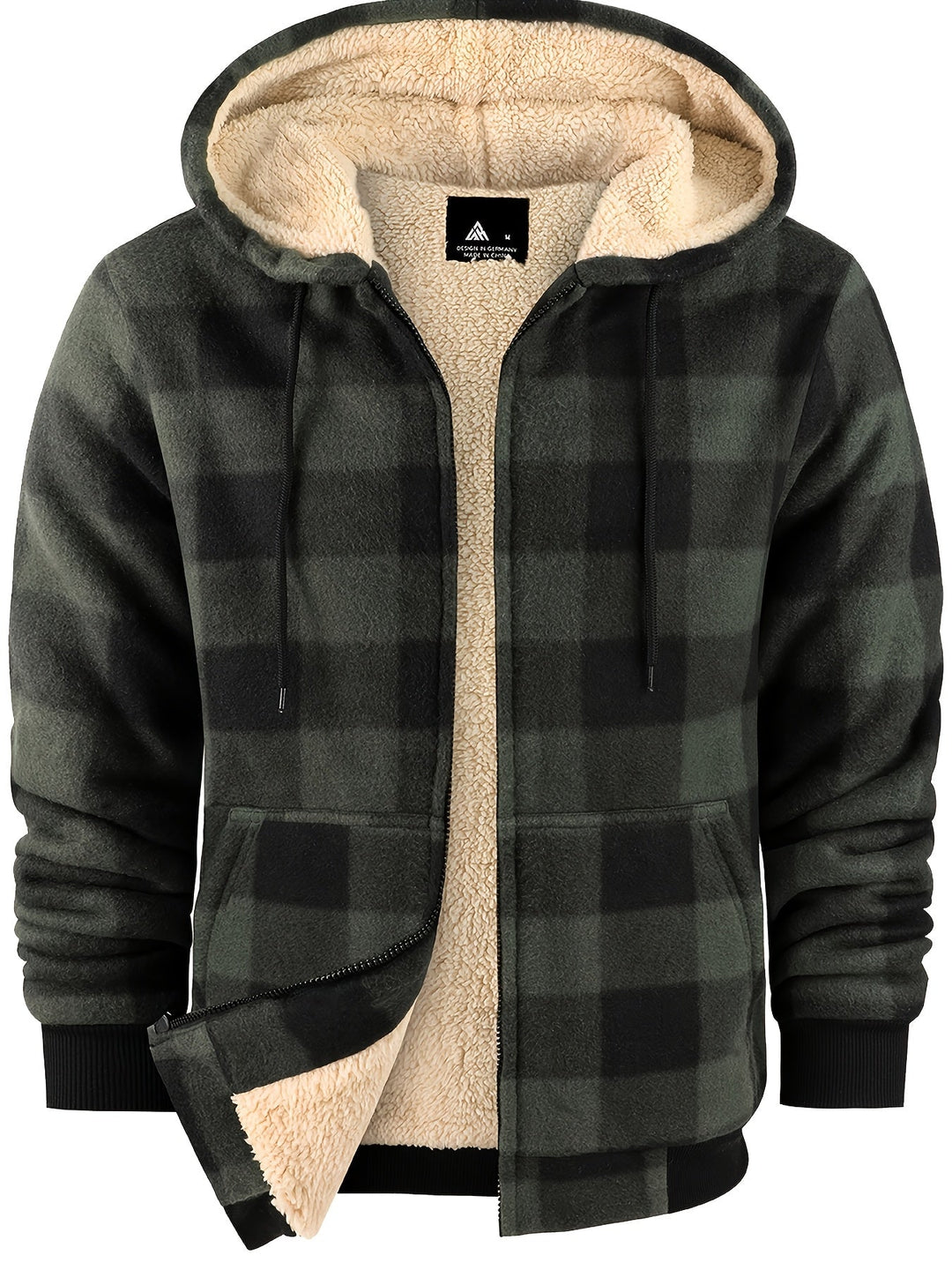 Declan | Gezellige Hooded Zip-Up Jacket