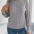 Blythe | Kabelgebreide Textuurtrui