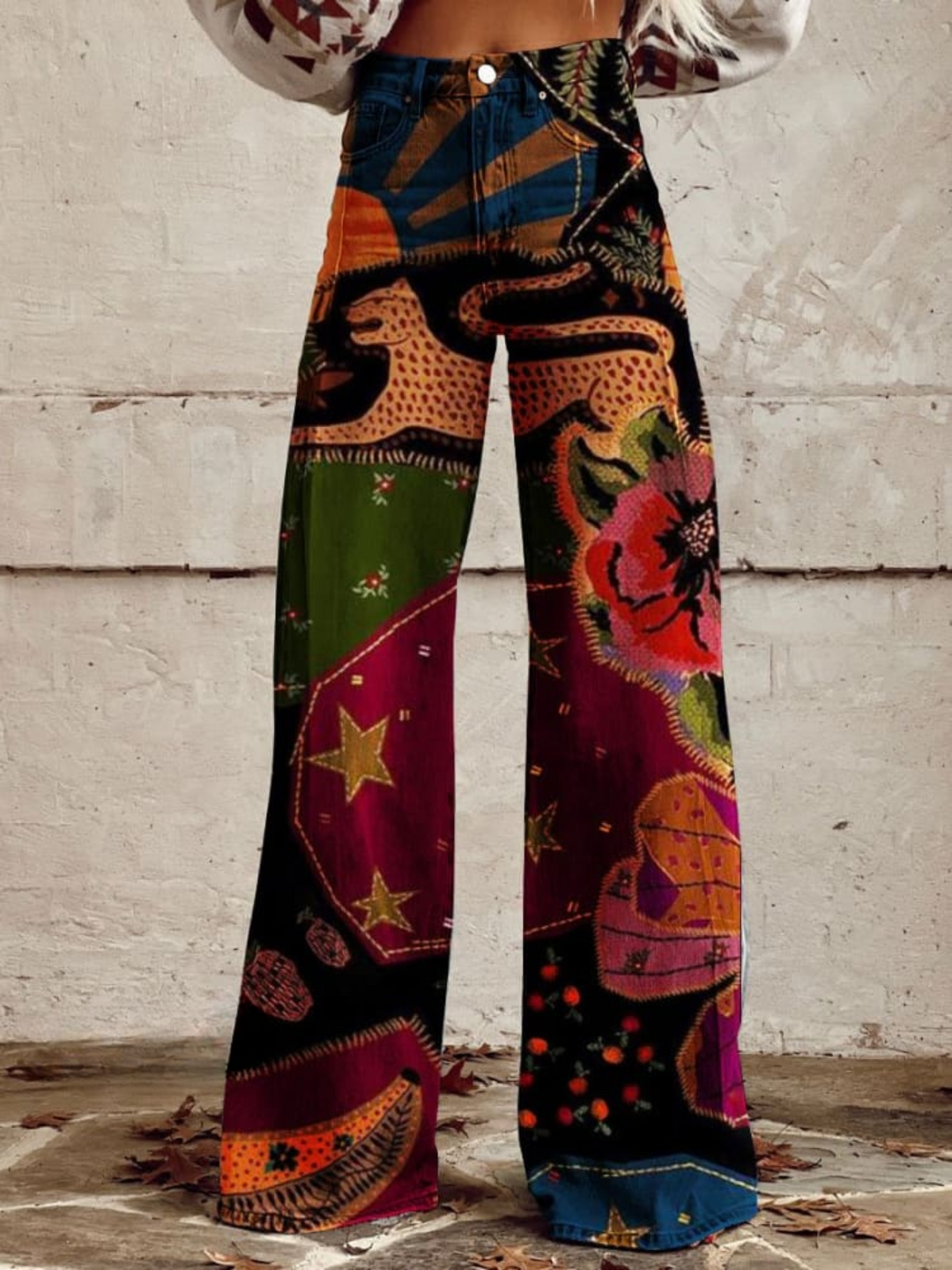 Janet | Elegante Boheemse Chic Broek